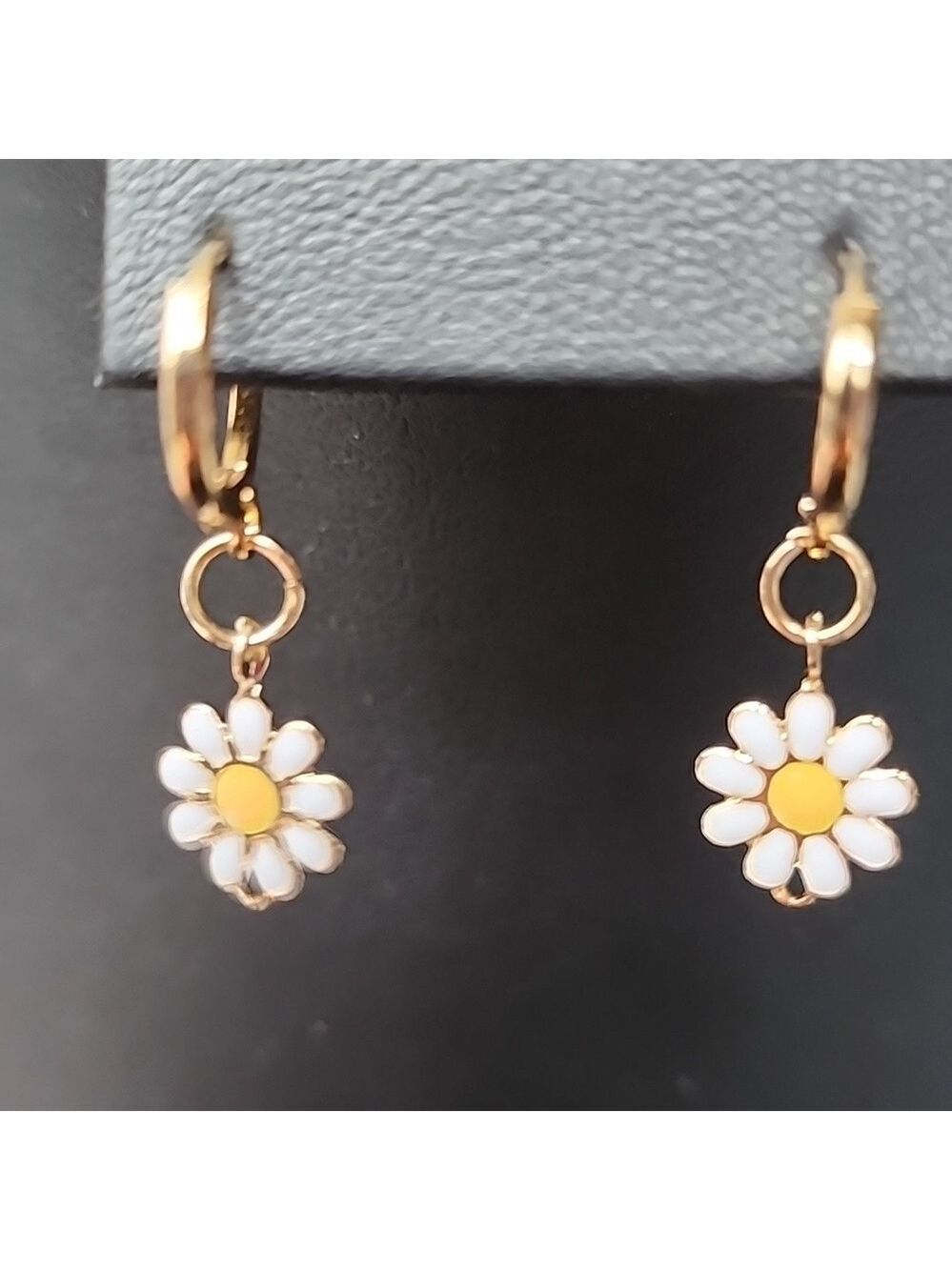 Flower Daisy Earrings ZINC ALLOY  Posts Mini